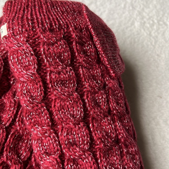 UGG Laila Bow Fleece Lined Socks in Kiss/ Silver - Picture 11 of 12